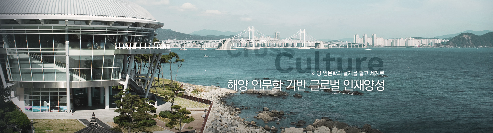 해양 인문학의 날개를 달고 세계로 해양 인문학 기반 글로벌 인재양성 Cross Culture